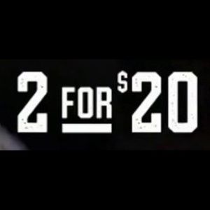 All jewelry boutique items are 2 for $20!!